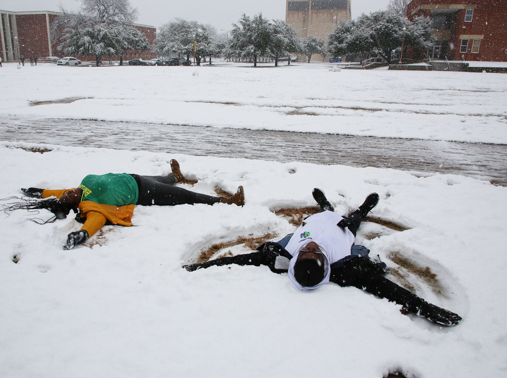 Waco snow